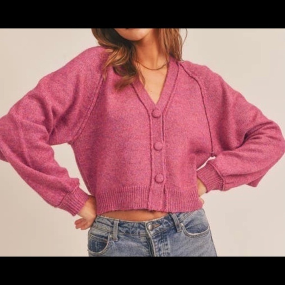 BUTTON DOWN CARDIGAN SWEATER